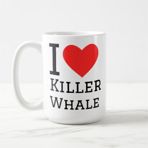 I love killer whale coffee mug