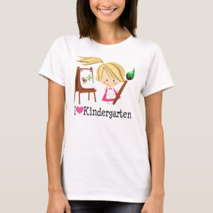 I Love Kindergarten Gift T-Shirt