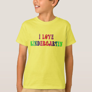 I Love Kindergarten Shirt