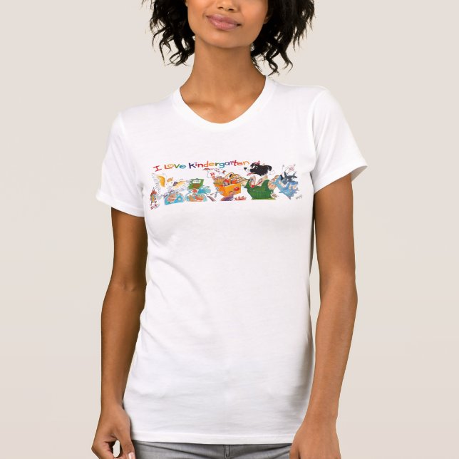 I Love Kindergarten T-Shirt (Front)