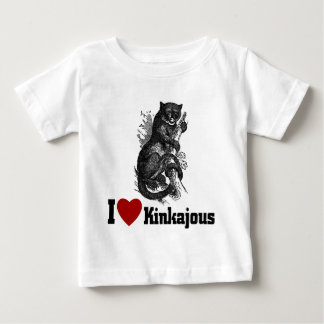 I Love Kinkajous Baby T-Shirt
