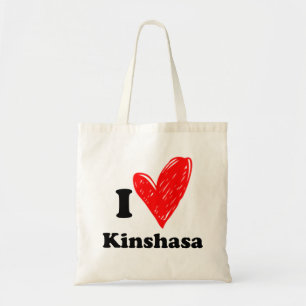 I love Kinshasa Tote Bag