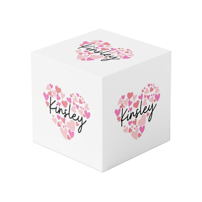 I love Kinsley Cube (Front Angled)