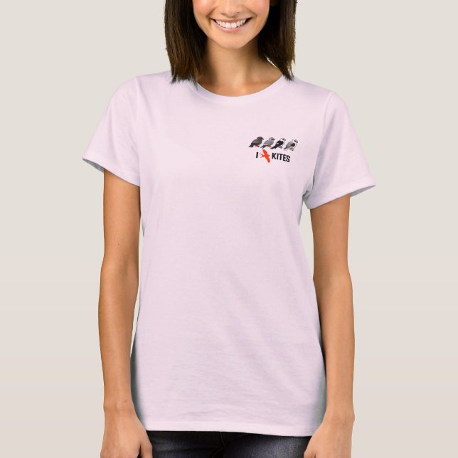 I Love Kites T-Shirt (Front)