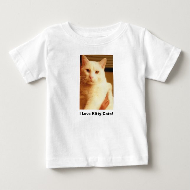 "I Love Kitty-Cats" T-Shirt (Front)