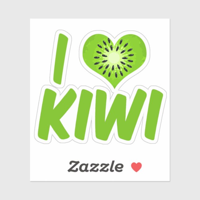 I Love Kiwi Fruit (Sheet)