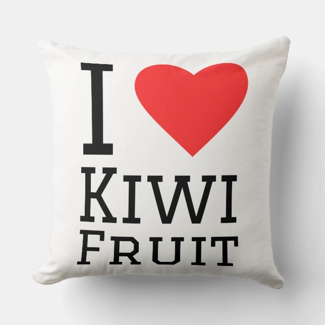 I love kiwi fruit cushion (Front)