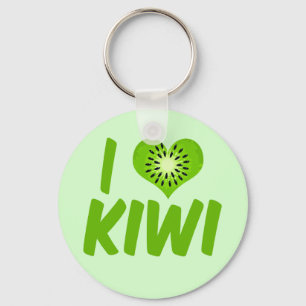 I Love Kiwi Key Ring