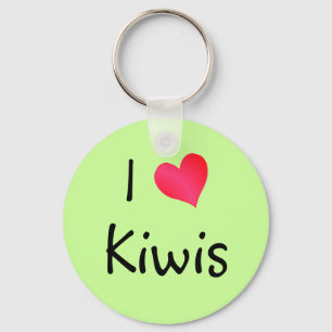 I Love Kiwis Key Ring