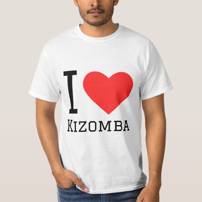 I love kizomba T-Shirt (Front)