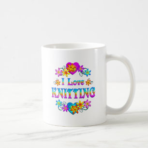 I Love Knitting Coffee Mug
