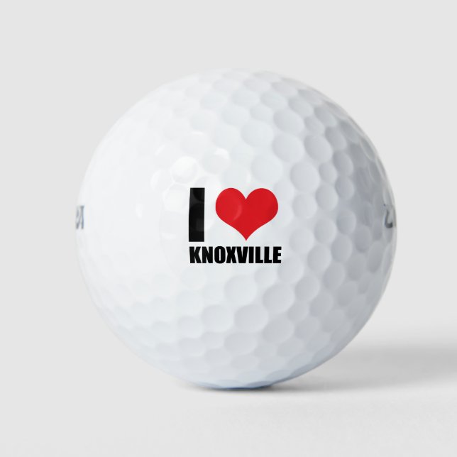 I love Knoxville Golf Balls (Front)