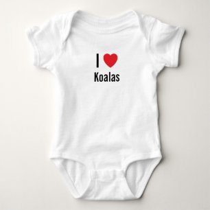 I love Koalas Baby Jumper Bodysuit