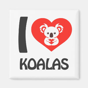 I love Koalas Magnet