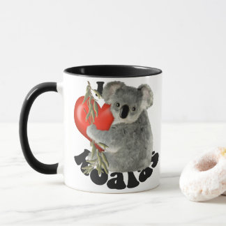 I Love Koalas Mug