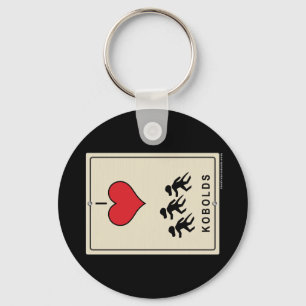 I Love Kobolds Key Ring