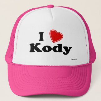I Love Kody Trucker Hat