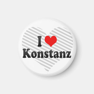 I Love Konstanz, Germany Magnet