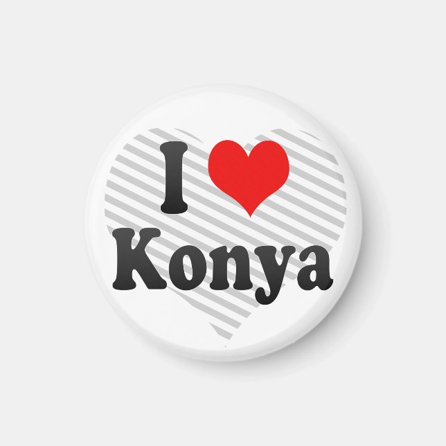 I Love Konya, Turkey. Seviyorum Konya, Turkey Magnet (Front)
