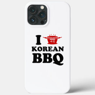 I Love Korean BBQ (고기구이) iPhone 13 Pro Max Case
