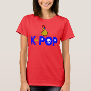 ♥I Love KPop Fabulous Bella Vintage-inspired Ringe T-Shirt