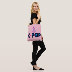 ♪♥I Love KPop Fabulous Classic Chic All-Over-Print Tote Bag