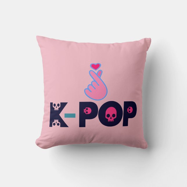 ♥I Love KPop Fabulous Soft and Wrinkle-free Cushion (Front)