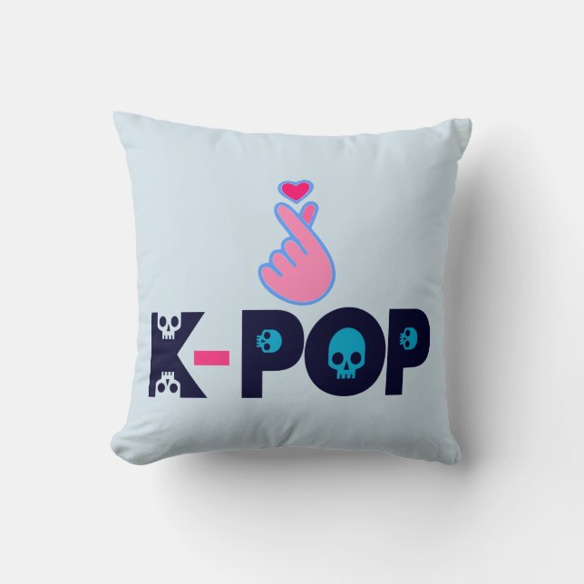 ♥I Love KPop Fabulous Soft and Wrinkle-free Cushion (Front)