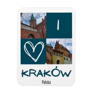 I love Krakow  Magnet