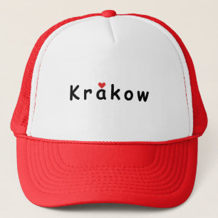 I love Krakow Trucker Hat