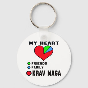 I love Krav Maga. Key Ring