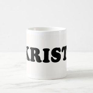 I LOVE KRISTIN COFFEE MUG