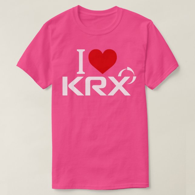 I love KRX T-Shirt (Design Front)