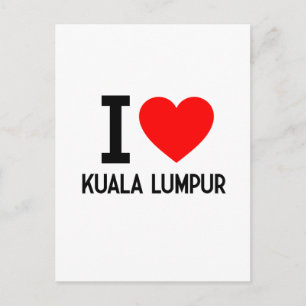 I Love Kuala Lumpur Postcard