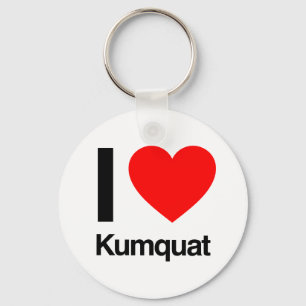 i love kumquat key ring