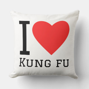 I love kung fu cushion