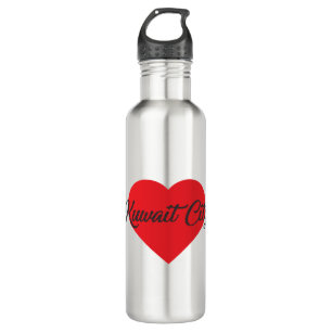 I Love Kuwait City 710 Ml Water Bottle