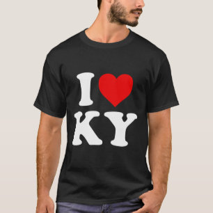 I Love Ky Heart Kentucky  T-Shirt