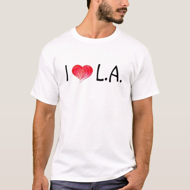 I Love L.A. (unisex) - Customised - Customised T-Shirt (Front)