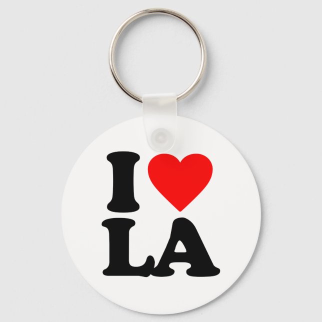 I LOVE LA KEY RING (Front)