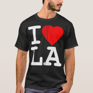 I Love LA Los Angeles Zip  T-Shirt
