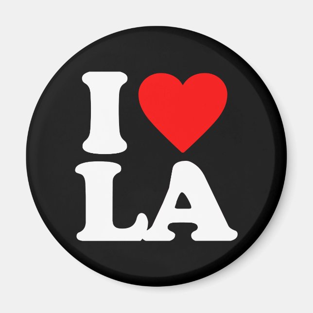 I LOVE LA MAGNET (Front)