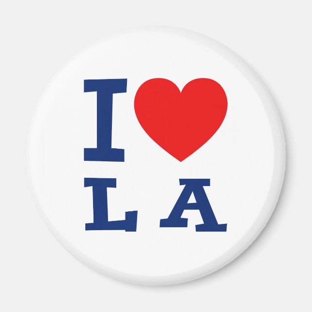 I love LA Magnet (Front)