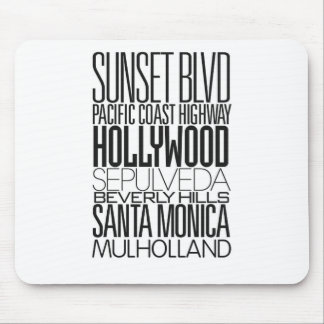 I Love LA Mouse Mat