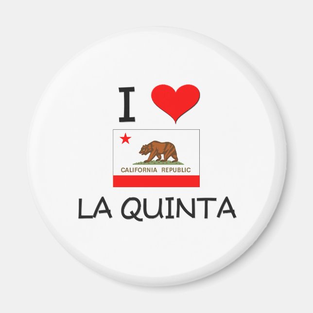 I Love LA QUINTA California Magnet (Front)