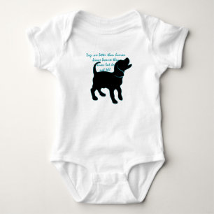 i love labrador baby bodysuit