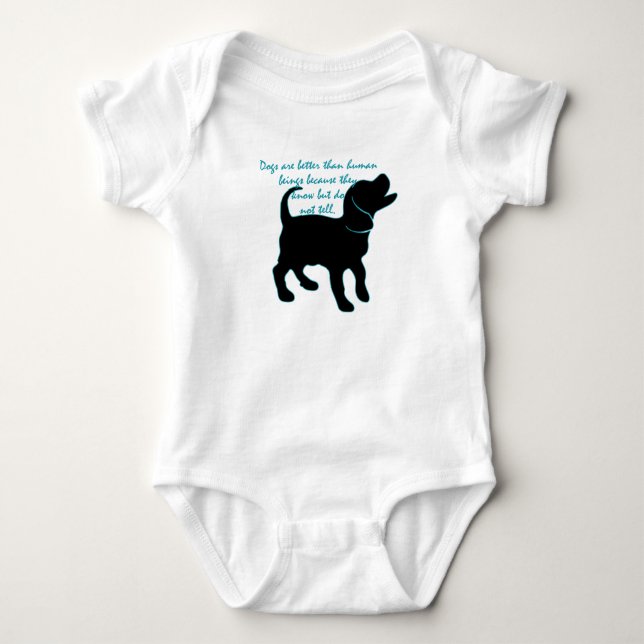 i love labrador baby bodysuit (Front)