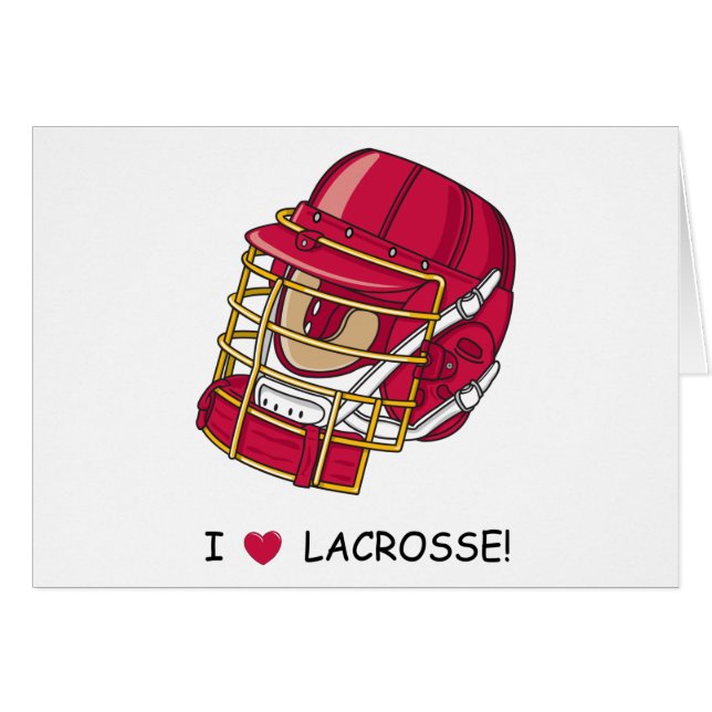 I Love Lacrosse (Front Horizontal)