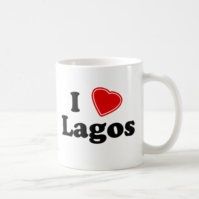 I Love Lagos Coffee Mug (Right)