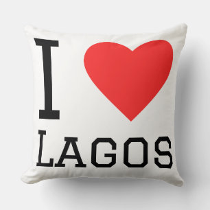 I love lagos cushion
